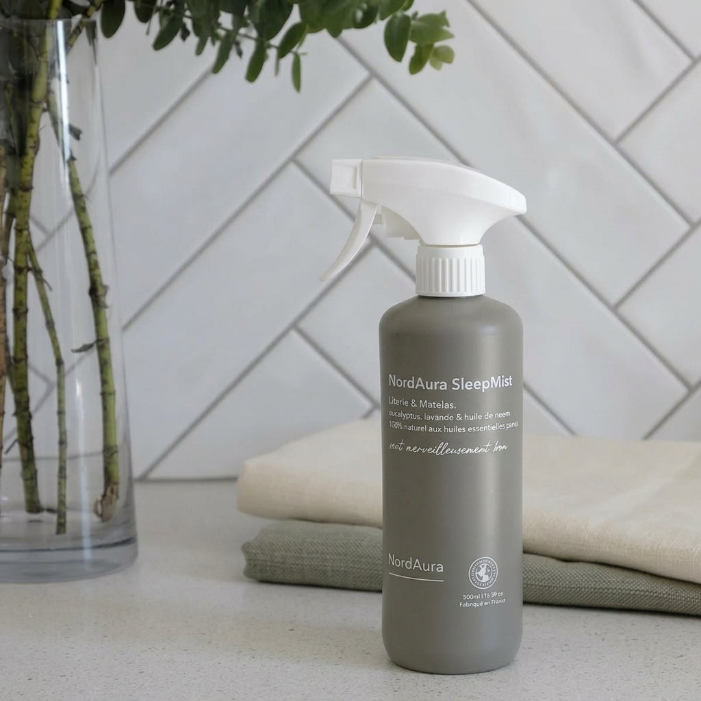 NordAura SleepMist – Brume Botanique pour Linge & Literie