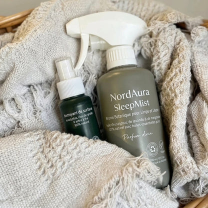 NordAura SleepMist – Brume Botanique pour Linge & Literie