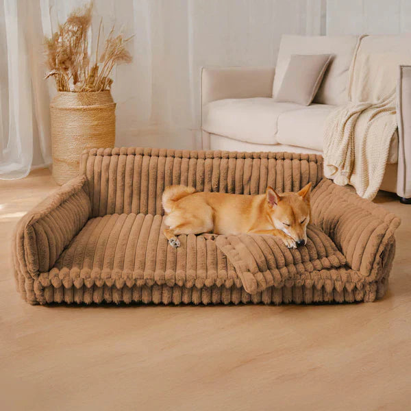 Lit orthopédique premium lavable pour chien – Rêve Douillet